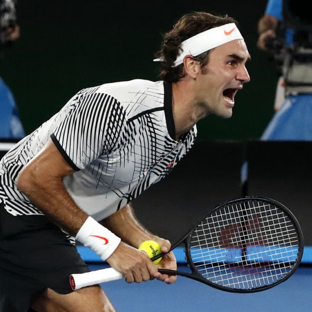 Roger Federer將與瑞士同胞Stan Wawrinka爭冠。（達志影像資料照）