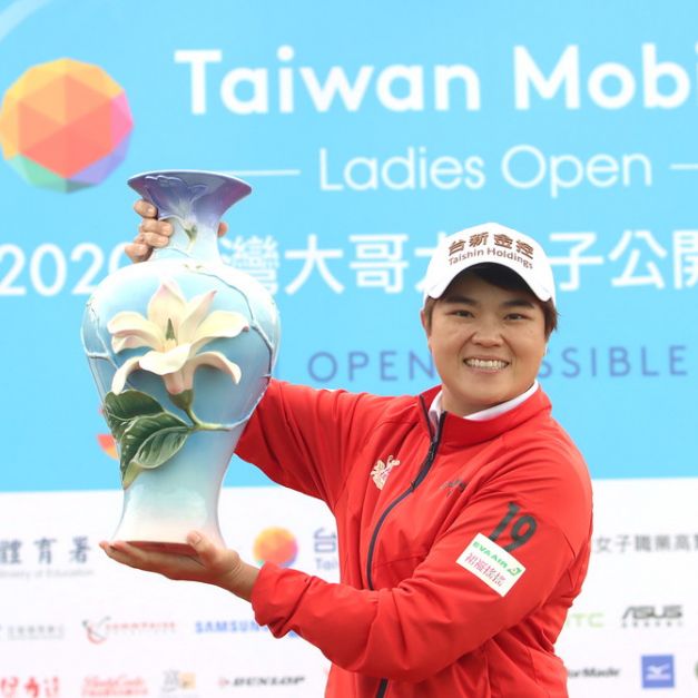 錢珮芸拿下2020年台灣大哥大女子公開賽冠軍。（大會提供）